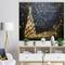 Designart - Sparkling Shining Light Christmas Tree - Print on Natural Pine Wood